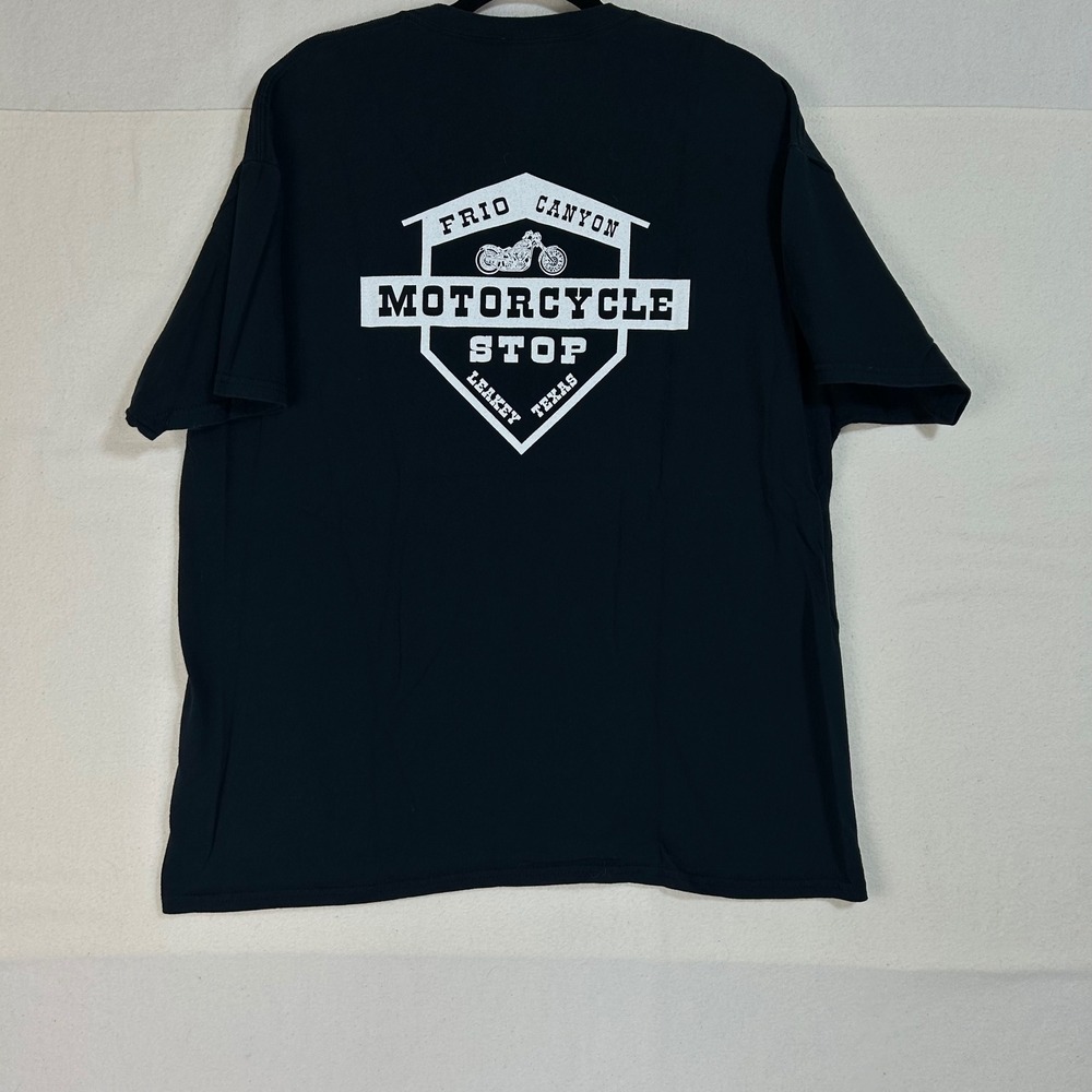 Mens XL Black I Survived the 3 Twisted Sisters Motorcycle Stop T-Shirt - Picture 7 of 8